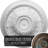 Endurathane Oslo Ceiling Medallion, 38 3/8"OD x 2 7/8"P (Fits Canopies up to 7 5/8"), Hand-Painted Bronze Blue Patina Finish-29061923
