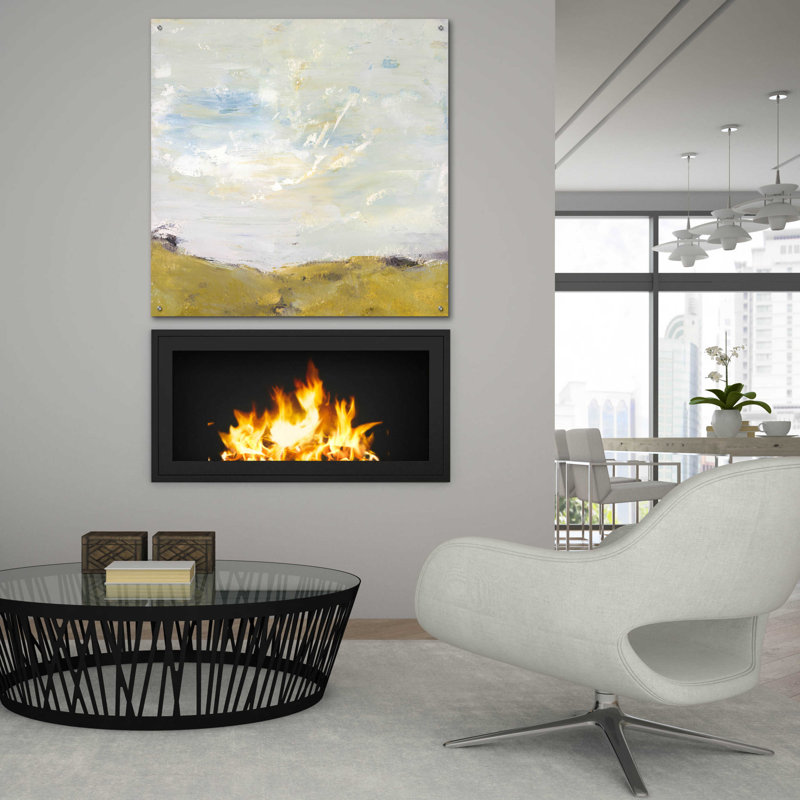 "Where Creativité And Calm Convene" par Lisa Mann Fine Art, H 36 po x l 36 po x P 0,2 po