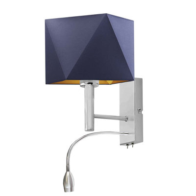 Edvin Steel Armed Sconce