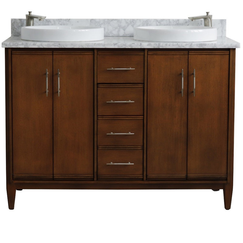 Ensemble de meuble-lavabo double 49 po Haugen