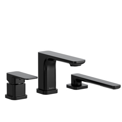 3-Piece Deck-Mount Tub Filler With Handshower