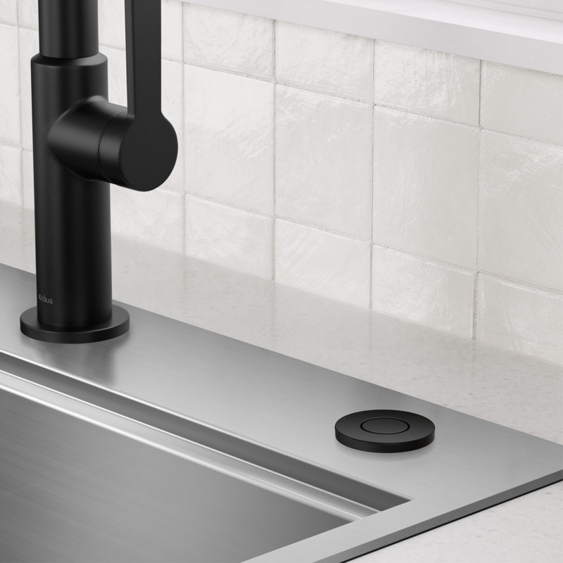 WasteGuard Air Switch, Matte Black