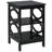 2 Pieces 3-Tier End Table with Stable Structure for Living Room-2001340661