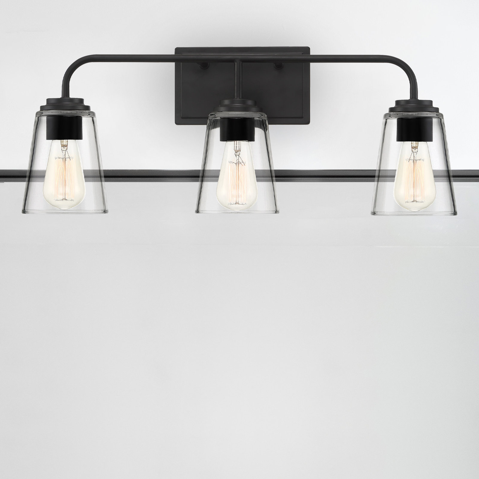 Zurie 3-Light Vanity Light, Natural Brass