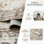 Cashmere Machine Tufted Area Rug ( Low-Pile Traditional)-68378539