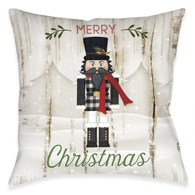 Coussin Nutcracker Christmas Merry