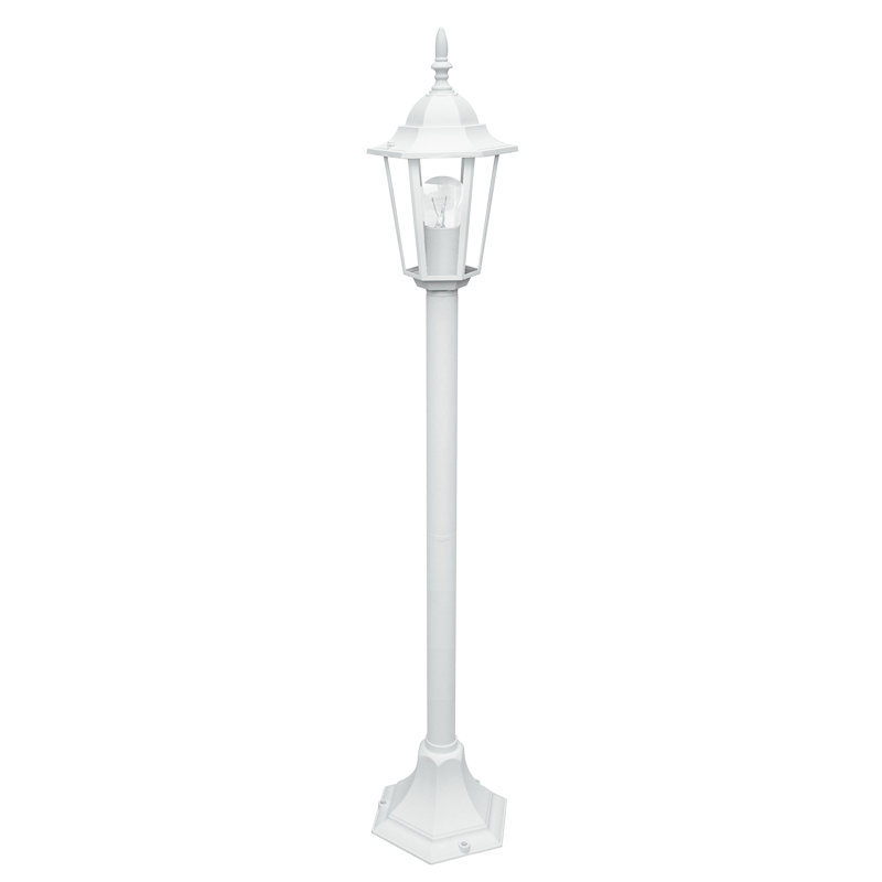 Lamp Post (Full), White