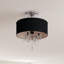 Averill Fabric Semi Flush Mount-24003171