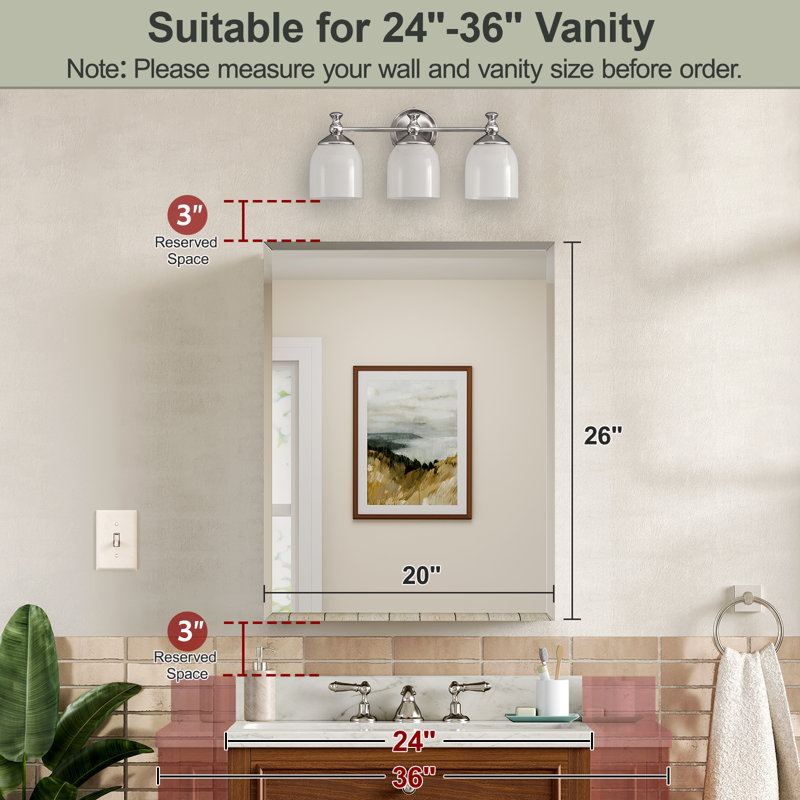 Aluminum Medicine Cabinet with Beveled Mirror, Assembly Needed, Recessed/Wall Mount,Side Mirror, Reversable Door
