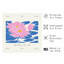Impression florale de magnolias roses-1554497891