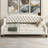 Twin size Daybed with Tufted Button Backrest-1759610786