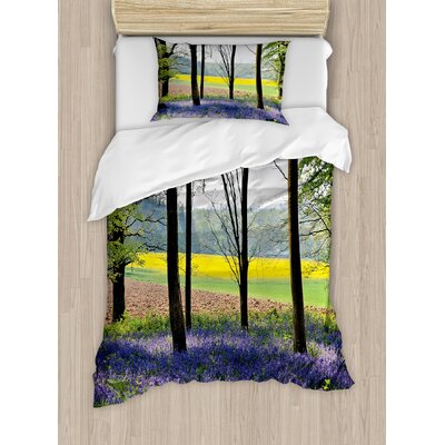 Woodland Duvet Cover Set -  Ambesonne, nev_16434_twin