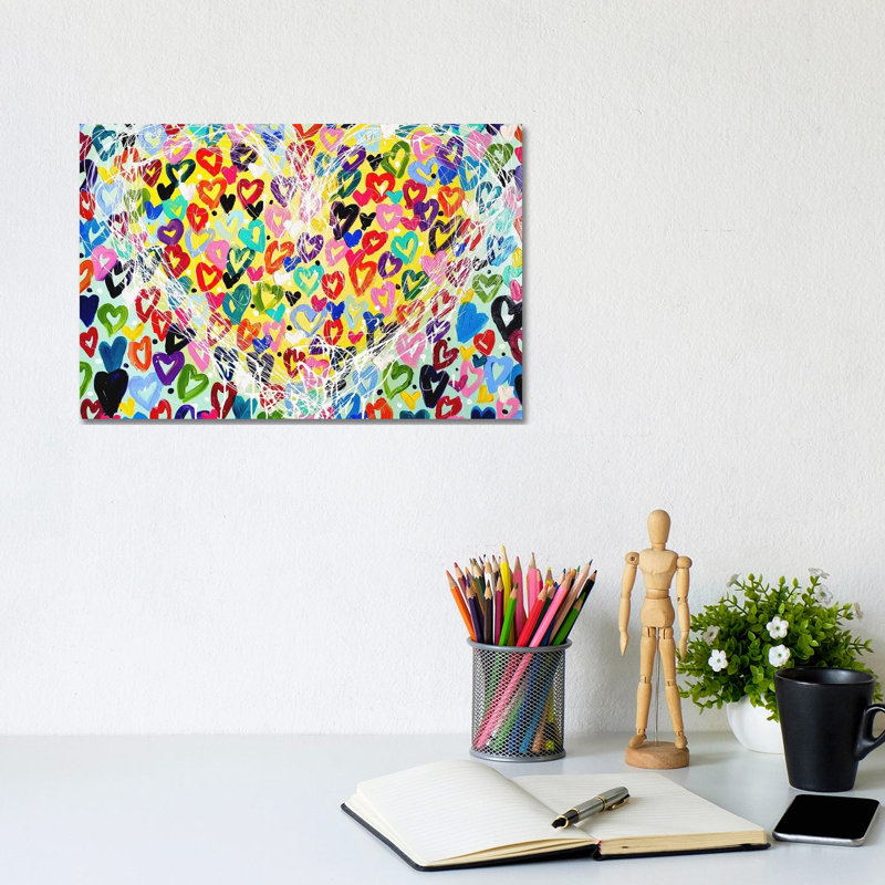 Amor, Amor by Aliaksandra Tsesarskaya - No Frame Gallery-Wrapped Canvas Giclée on Canvas, 20.32cm H x 30.48cm W