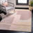 Aslin Geometric Pink/Light Purple Area Rug-2001328658