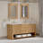 Solene 71.75 " Freestanding Standard Double Bathroom Vanity Base