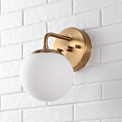 Meuble-lavabo contemporain à 1 lumière Louis