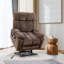 Fauteuil releveur électrique à double moteur pour personnes âgées, couché à 180°, avec fonction massage chauffant-182476749