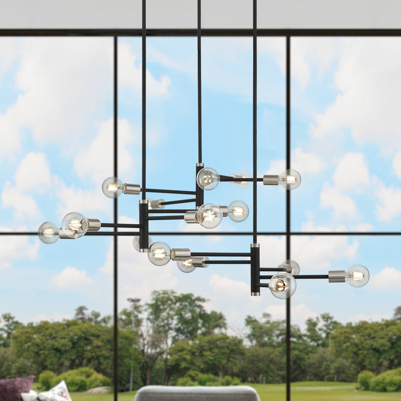 Dimmable Tiered Chandelier