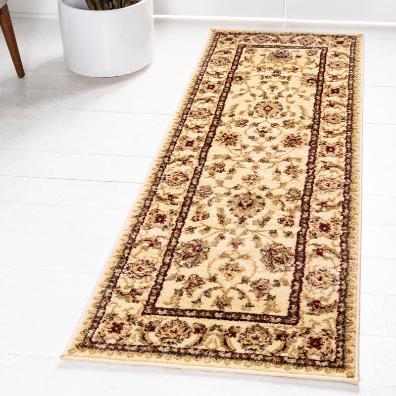 Tapis oriental crème Niles, Crème, Runner 2' x 5'3"