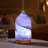 Essential Oil Diffuser Hand Blown Glass Aromatherapy Diffuser - Ultrasonic Cool Mist Scent Aroma Diffuser, Whisper Quiet With Auto Shut-Off, Timer Setting &7 Night Light For Home