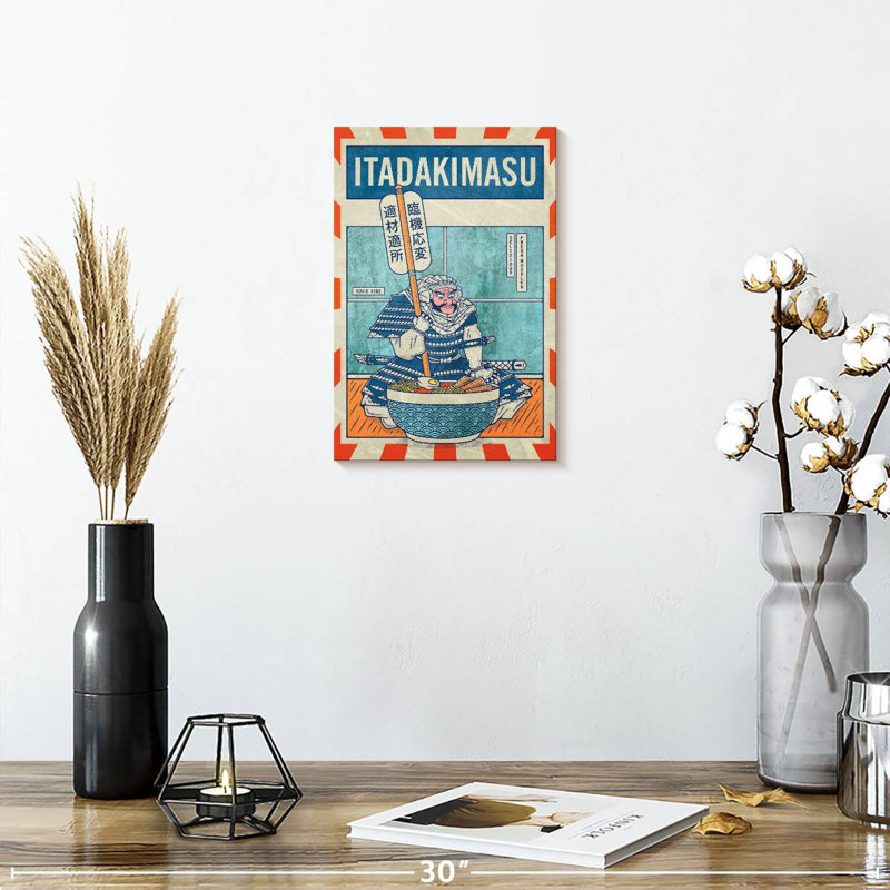 Yarlin Itadakimasu Ramen, 12" H x 8" W