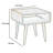 Luceli Solid Wood End Table