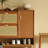 Japanese style breathable storage shoe cabinet