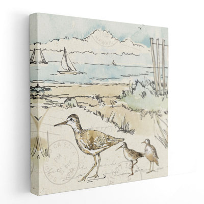 «Coastal Breeze», reproduction d'art sur toile