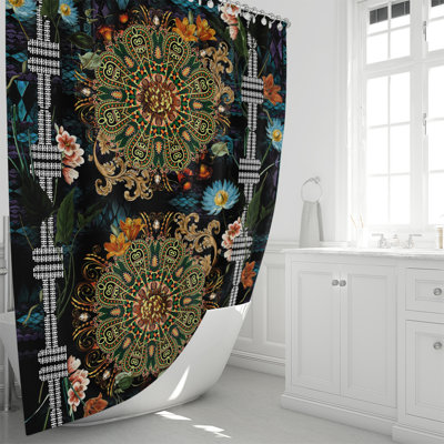 Abstract Shower Curtain
