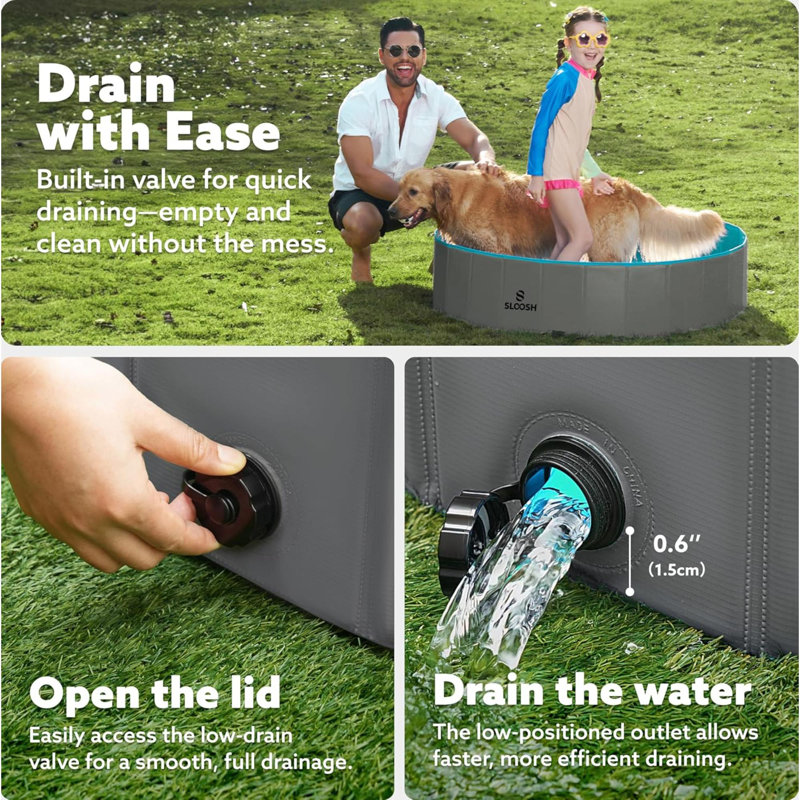 Piscine pliable pour chien Kiddie