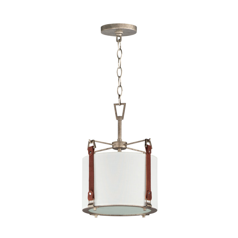 Luminaire suspendu géométrique Sausalito, 1, H 15,25 po x l 11,5 po x P 11,5 po