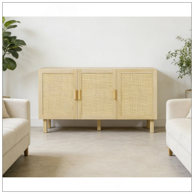 Buffet, armoire de cuisine avec tablettes réglables