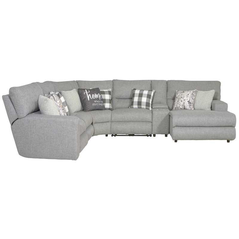 Canapé modulaire inclinable de 143 po Balvina, Orienté à gauche (vu de face)