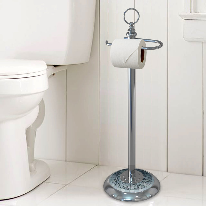 Porte-papier hygiénique sur pied