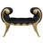 Mavro Apolline Crescent Upholstered Bench