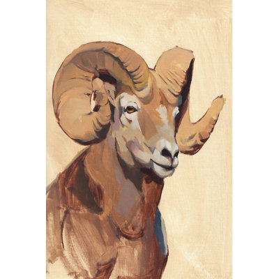 Ochre Ram I by Jacob Green - Wrapped Canvas Painting