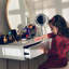 Baldvina Dressing Table with Mirror