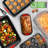 NutriChef 6 Piece Non-Stick Steel Bakeware Set