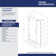 Unidoor 43" W x 72" H Hinged Frameless Shower Door And Fixed Panel with ClearMax™ Technology