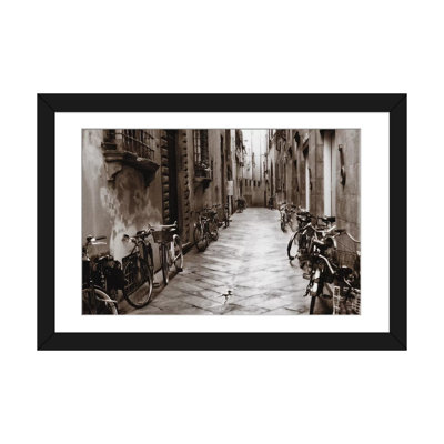 «Lucca Bikes», reproduction de photo sur toile