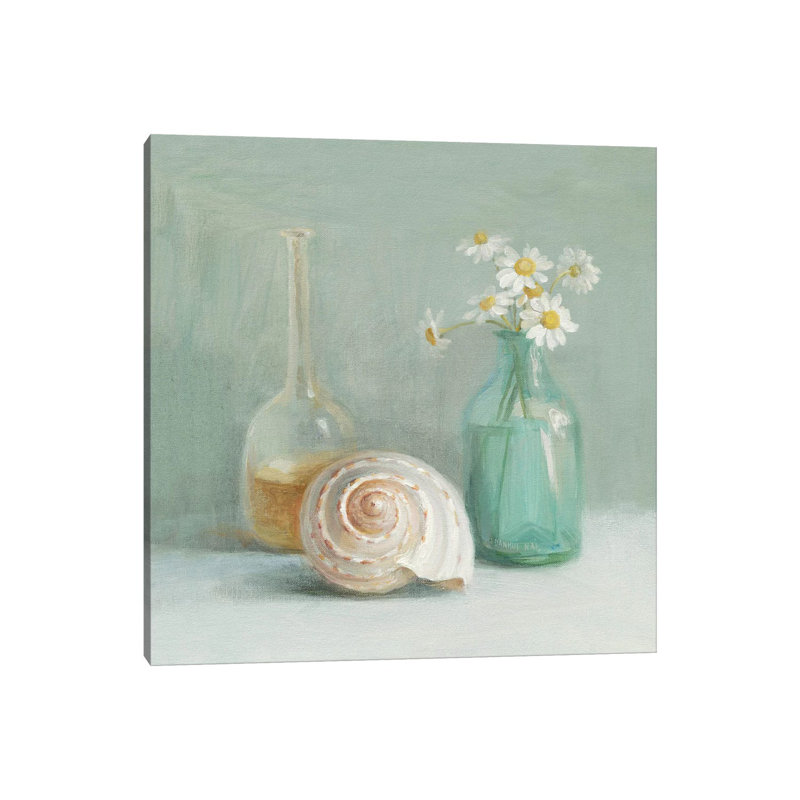 «Chamomile Spa» par Danhui Nai - reproduction d'art, H 26 po x l 26 po x P 1,5 po, Toile tendue