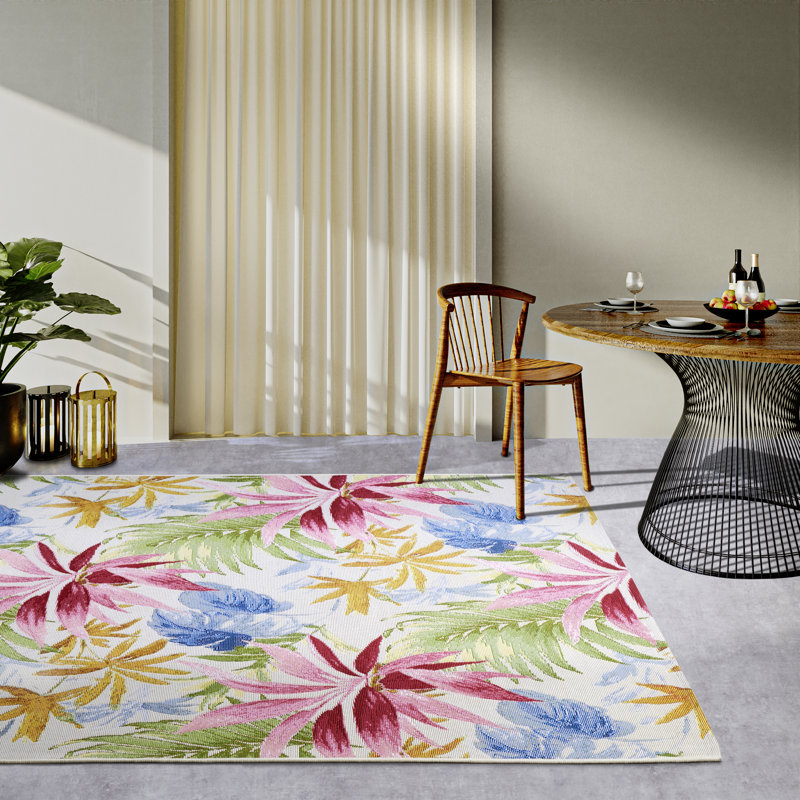 Kollektion 1767 Machine Woven Cream/Multicoloured Rug, Rectangular 200 x 285cm
