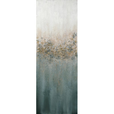 Emerald Drapery II Print by Beverly Fuller