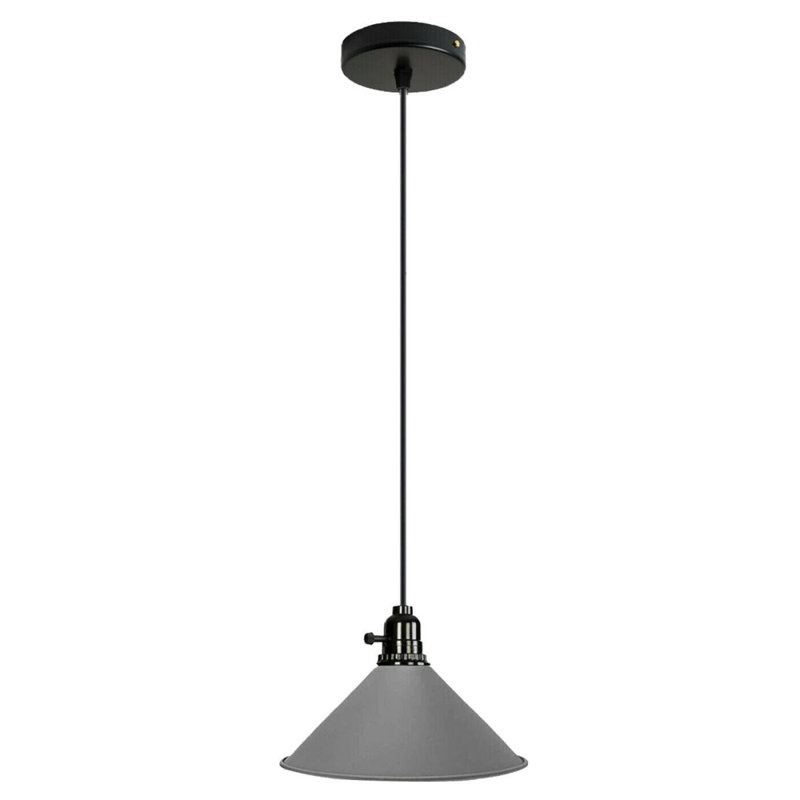Faris 1 - Light Black Pendant, Grey