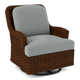 Somerset Upholstered Swivel Accent Chair