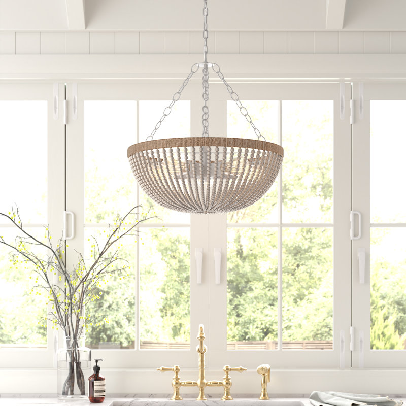 Lustre empire unique à 5 lumières Curron