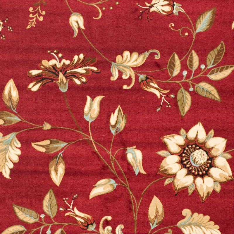 Tapis floral Klose Performance, Carré 6 pi 7 po