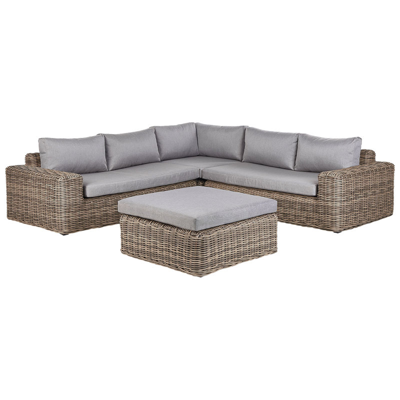 Outdoor Cushion Cover Set PALERMO Grey