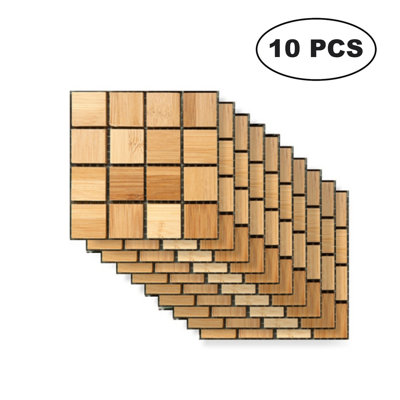 10 feuilles autocollantes dosseret imperméable pour cuisine style mosaïque mexicaine autocollants de carrelage auto-adhésif carreaux de mur en PVC bricolage autocollants