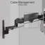Support mural en aluminium Premium